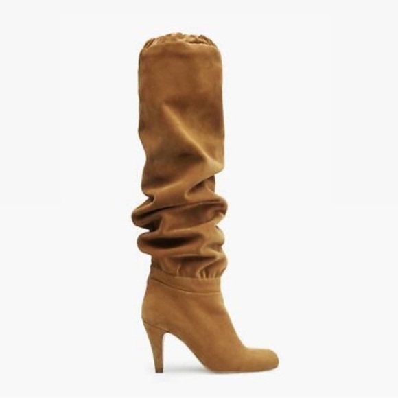 Chloe Lena Suede Boot Size 37 or US 7 - Picture 1 of 16